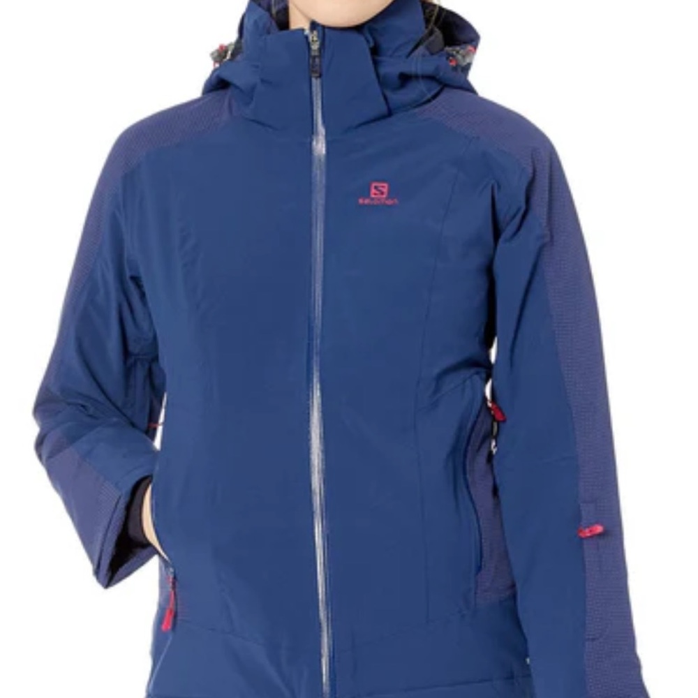 Salomon Women's Deep Blue Ski Jacket